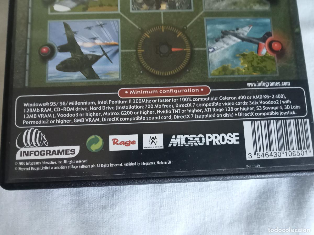 Videojuegos y consolas: B-17 Videojuego Infogrames PC Simulaci&oacute;n - Foto 3