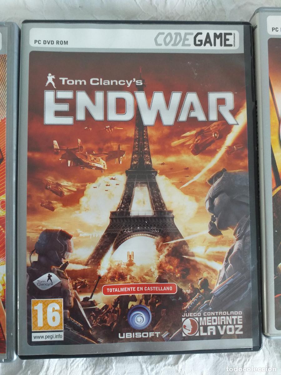 Videojuegos y consolas: Tom Clancys EndWar - Videojuego PC Ubisoft Castellano - Foto 1