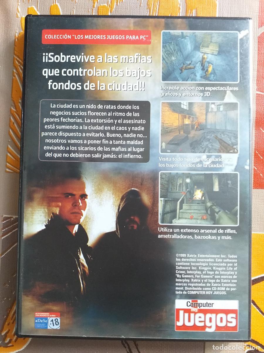 Videojuegos y consolas: Kingpin Videojuego PC Edici&oacute;n Computer Juegos - Foto 2