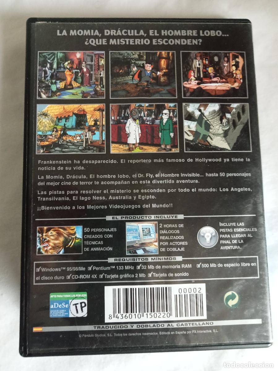 Videojuegos y consolas: Hollywood Monsters El Mundo FX Interactive Videojuego PC - Foto 2