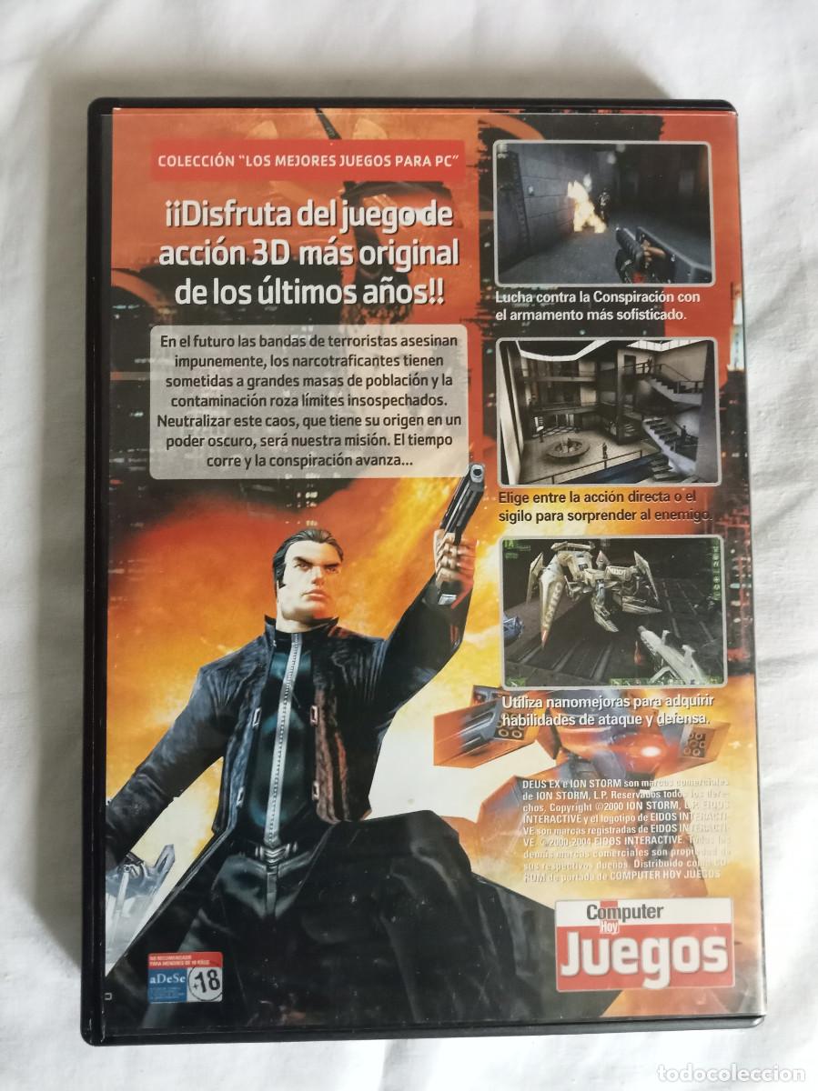 Videojuegos y consolas: Deus Ex Eidos Proein Videojuego PC Computer Hoy Juegos - Foto 2