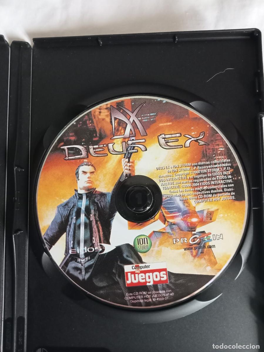 Videojuegos y consolas: Deus Ex Eidos Proein Videojuego PC Computer Hoy Juegos - Foto 6