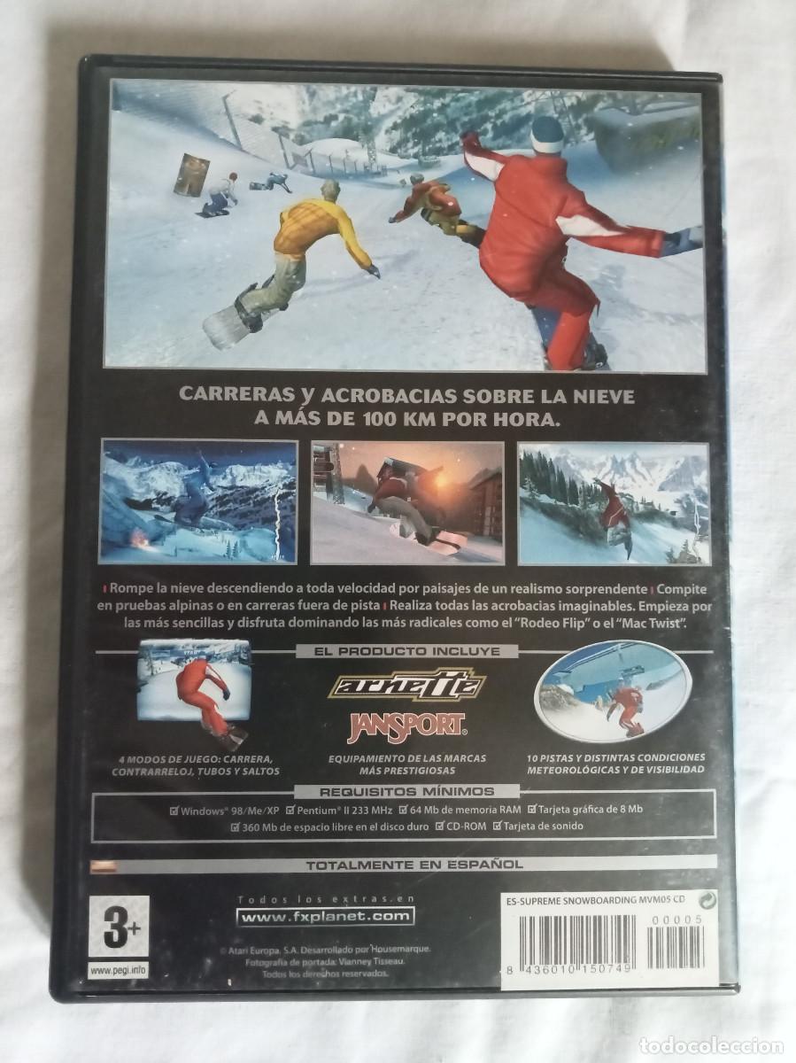 Videojuegos y consolas: Supreme Snowboarding Videojuego PC FX Interactive - Foto 2