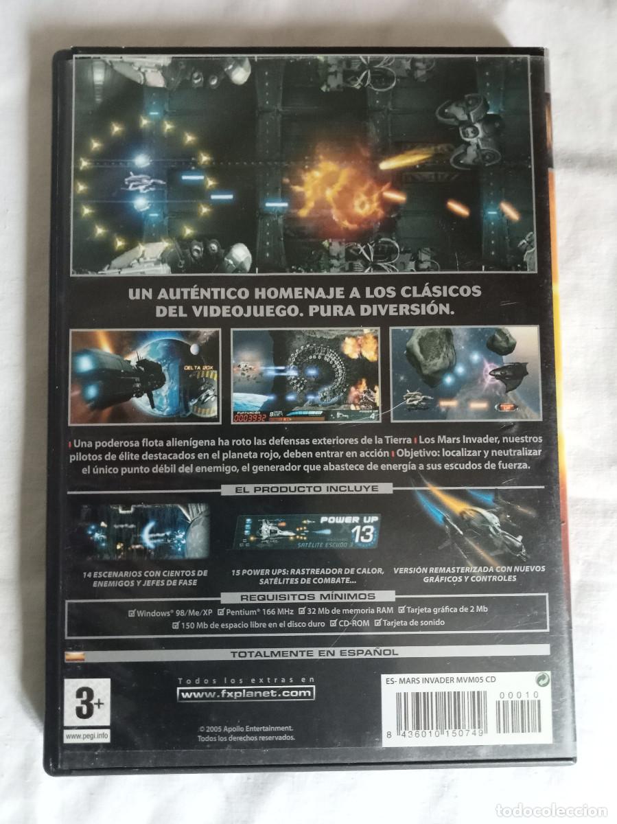 Videojuegos y consolas: Mars Invaders FX Interactive Videojuego PC - Foto 2