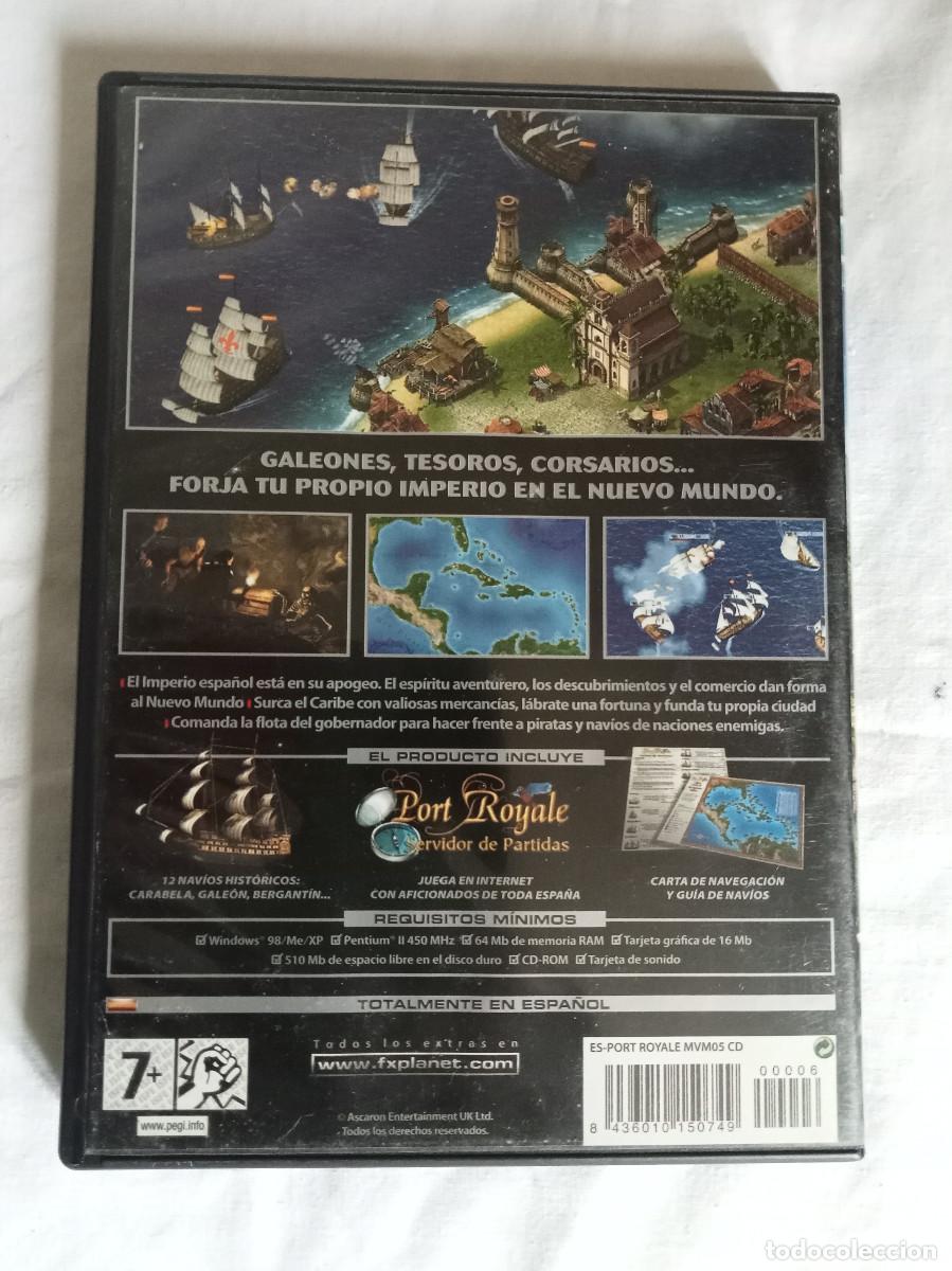 Videojuegos y consolas: Port Royale Videojuego PC FX Interactive CD-ROM - Foto 2