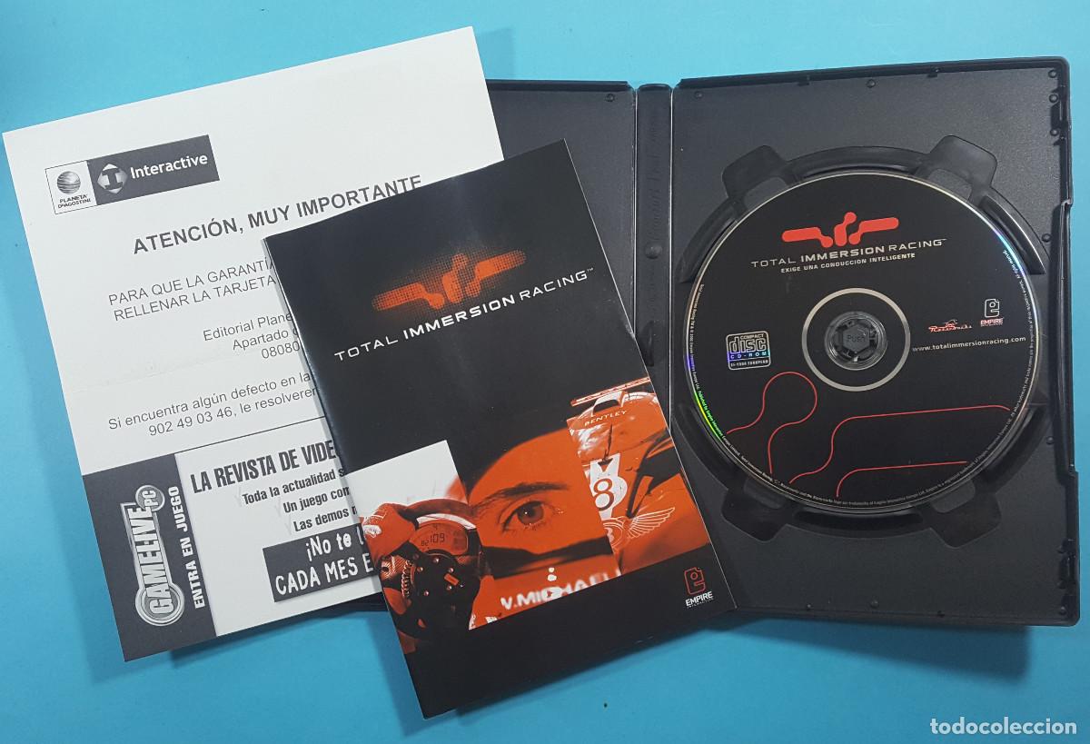 Videojuegos y consolas: TOTAL IMMERSI&Oacute;N RACING, EXIGE UNA CONDUCCI&Oacute;N INTELIGENTE, INTERACTIVE PC DVD - Foto 2