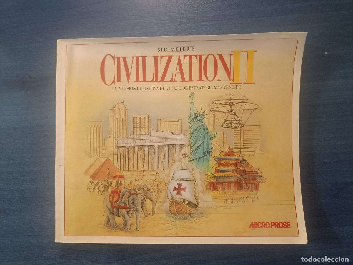 Videojuegos y consolas: Manual juego. Sid Meiers Civilization. Microprose - Foto 1