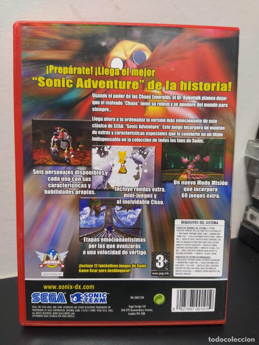 Videojuegos y consolas: Sonic DX Adventure (PC) Espa&ntilde;a - Foto 2