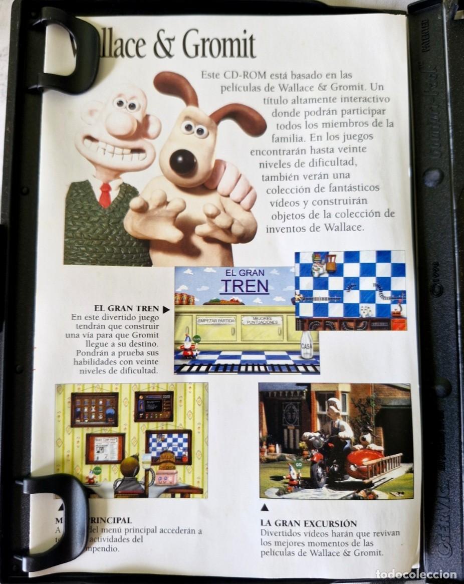 Videojuegos y consolas: WALLACE & GROMIT - PC CD-ROM - ZETA MULTIMEDIA - Foto 3