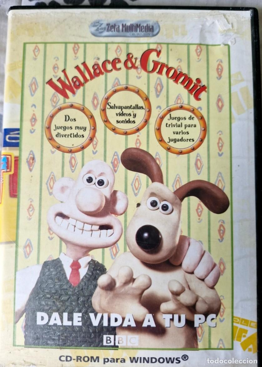 Videojuegos y consolas: WALLACE & GROMIT - PC CD-ROM - ZETA MULTIMEDIA - Foto 1