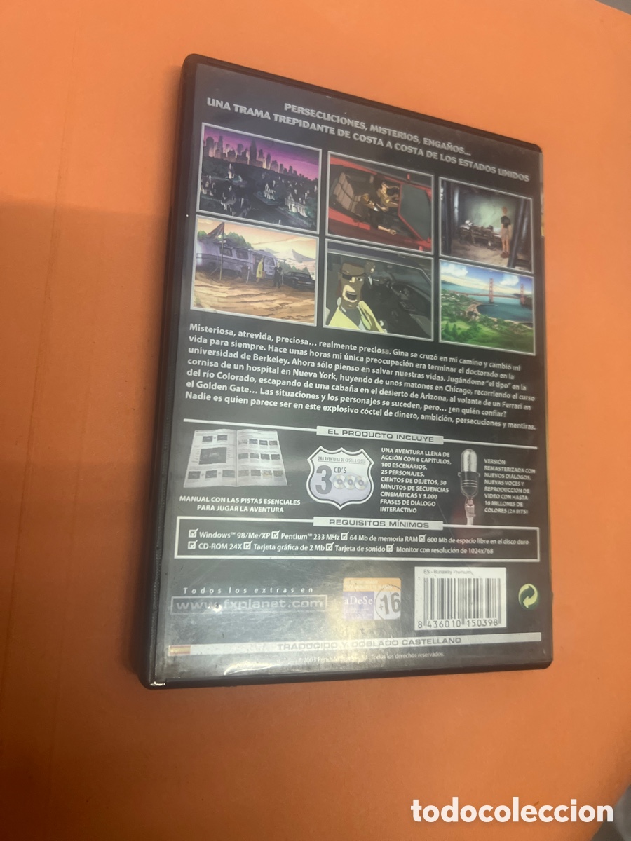 Videojuegos y consolas: T1/A2/35. RUNAWAY. JUEGO PC - Foto 2
