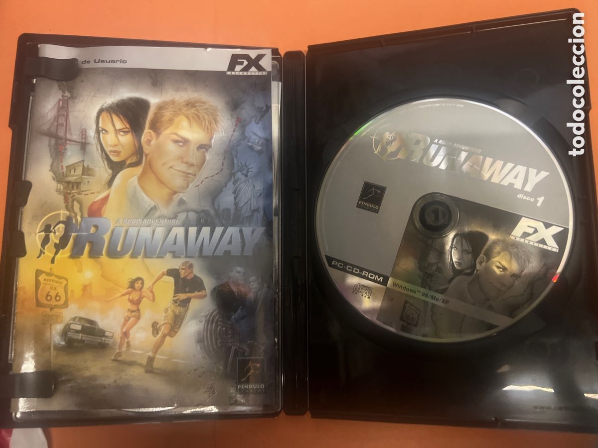 Videojuegos y consolas: T1/A2/35. RUNAWAY. JUEGO PC - Foto 3
