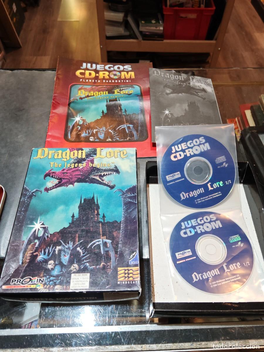 Videojuegos y consolas: Juego pc con caja dragon lore the legend begins - Foto 1