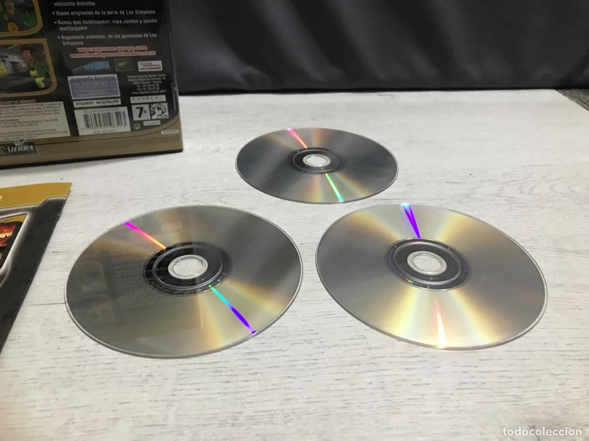 Videojuegos y consolas: Juego Simpson Hit&Run para PC 3 discos - Foto 11