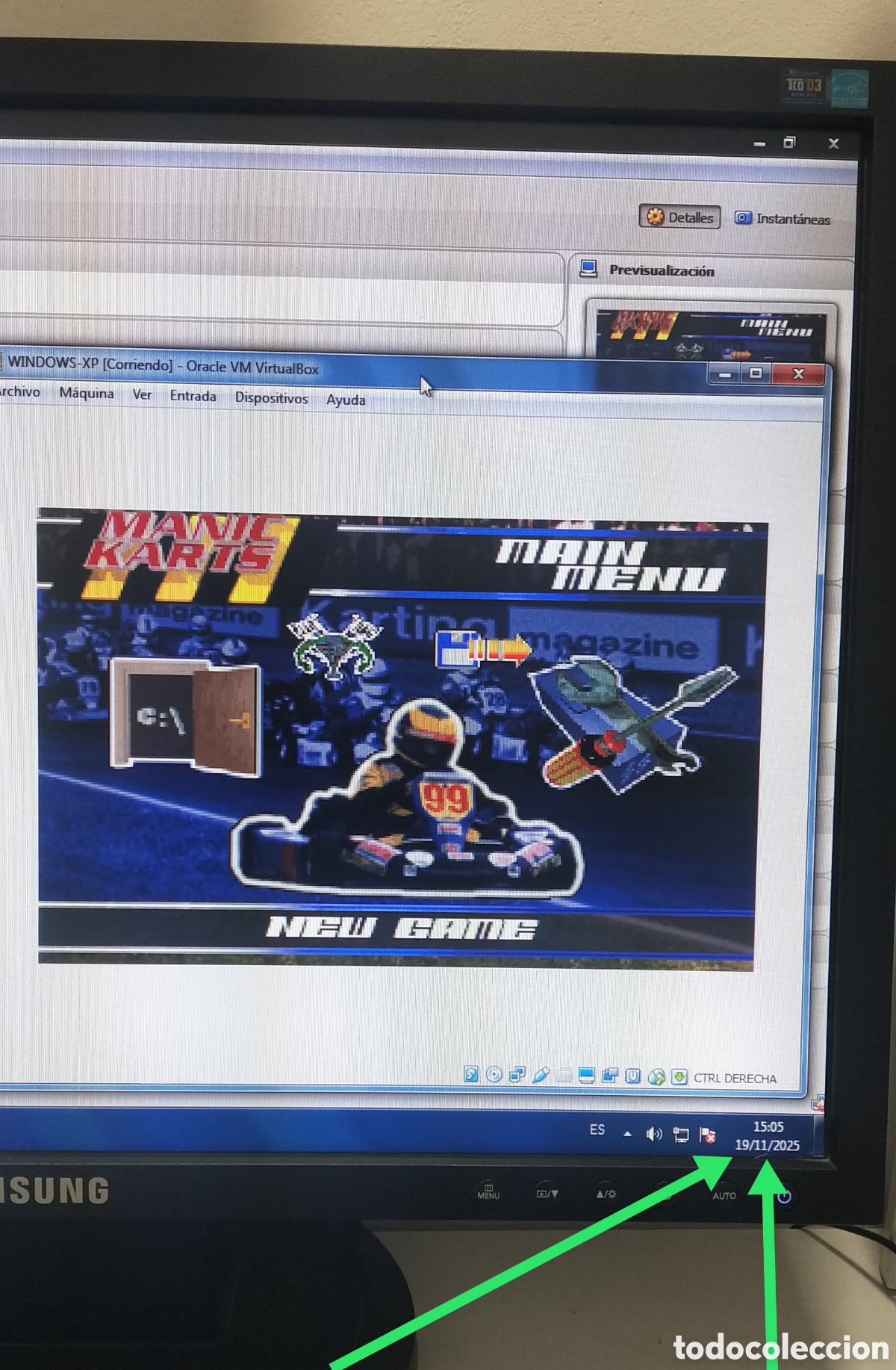 Videojuegos y consolas: MANIAC KARTS para Win95/MS-DOS, a&ntilde;o 1994 - Foto 4