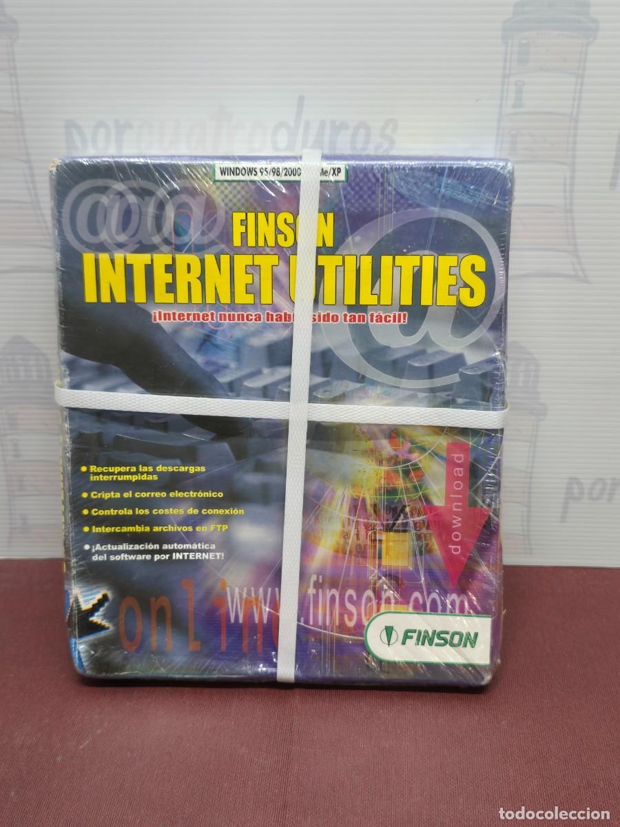 Videojuegos y consolas: FINSON Internet Utilities - Programa inform&aacute;tico Windows 95/98/2000/NT/ME/XP Precintado - Foto 1