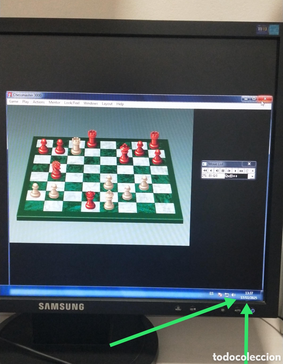 Videojuegos y consolas: CHESSMASTER 3000 PC,a&ntilde;o 1992 - Foto 5