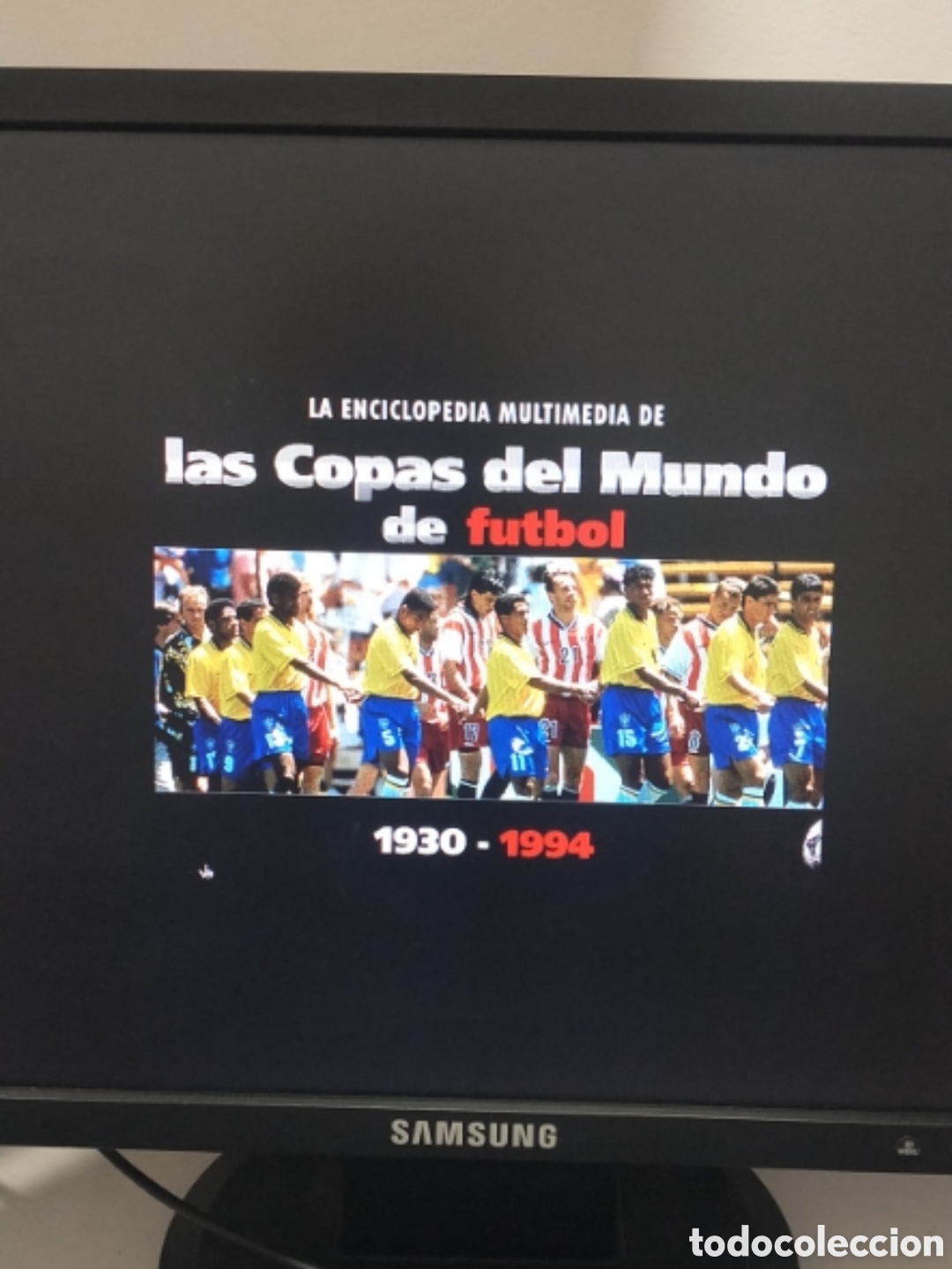 Videojuegos y consolas: CD FOOTBALL ENCYCLOPEDIA 1930-1994, para PC - Foto 5