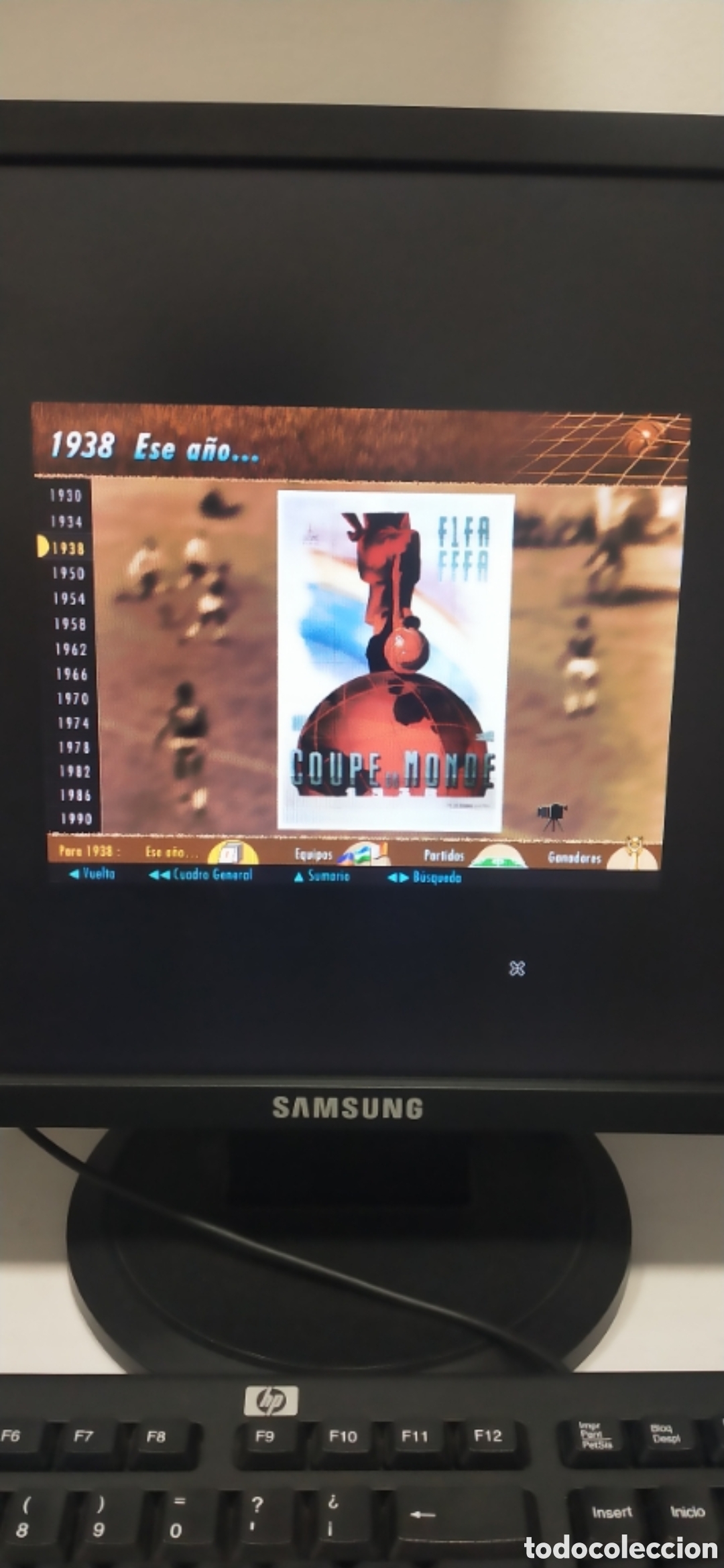 Videojuegos y consolas: CD FOOTBALL ENCYCLOPEDIA 1930-1994, para PC - Foto 7