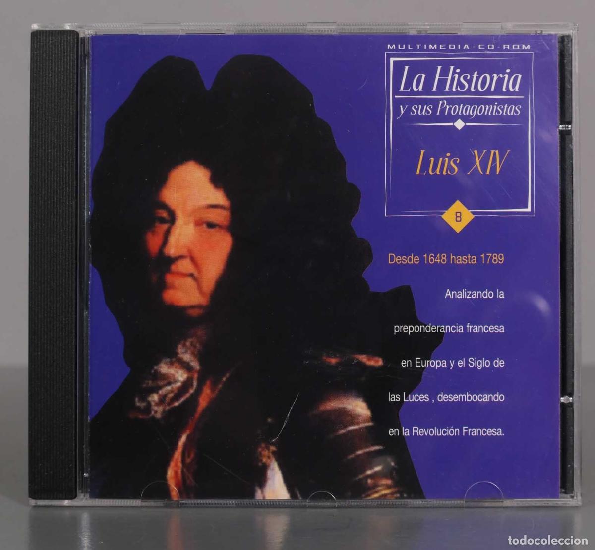 Videojuegos y consolas: PCD CD-ROM. LA HISTORIA Y SUS PROTAGONISTAS LUIS XIV - Foto 1