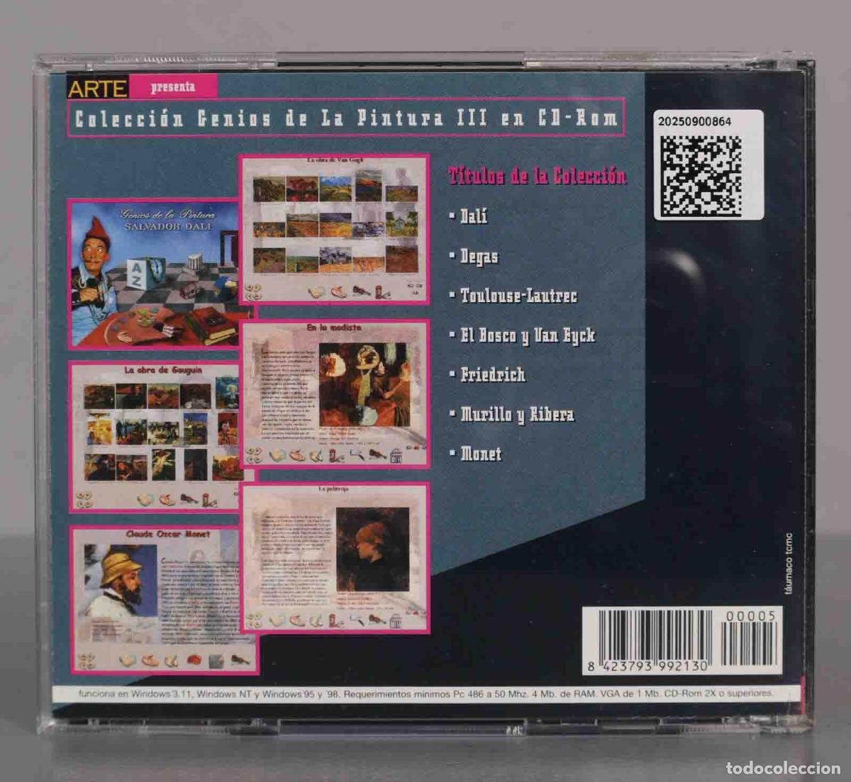 Videojuegos y consolas: PC CD-ROM. COLECCION GENIOS DE LA PINTURA. FRIEDRICH - Foto 2