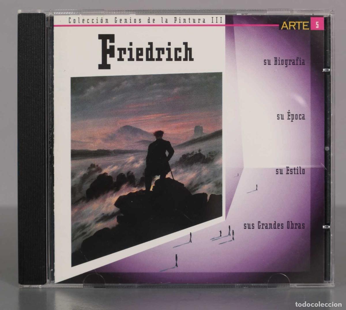 Videojuegos y consolas: PC CD-ROM. COLECCION GENIOS DE LA PINTURA. FRIEDRICH - Foto 1