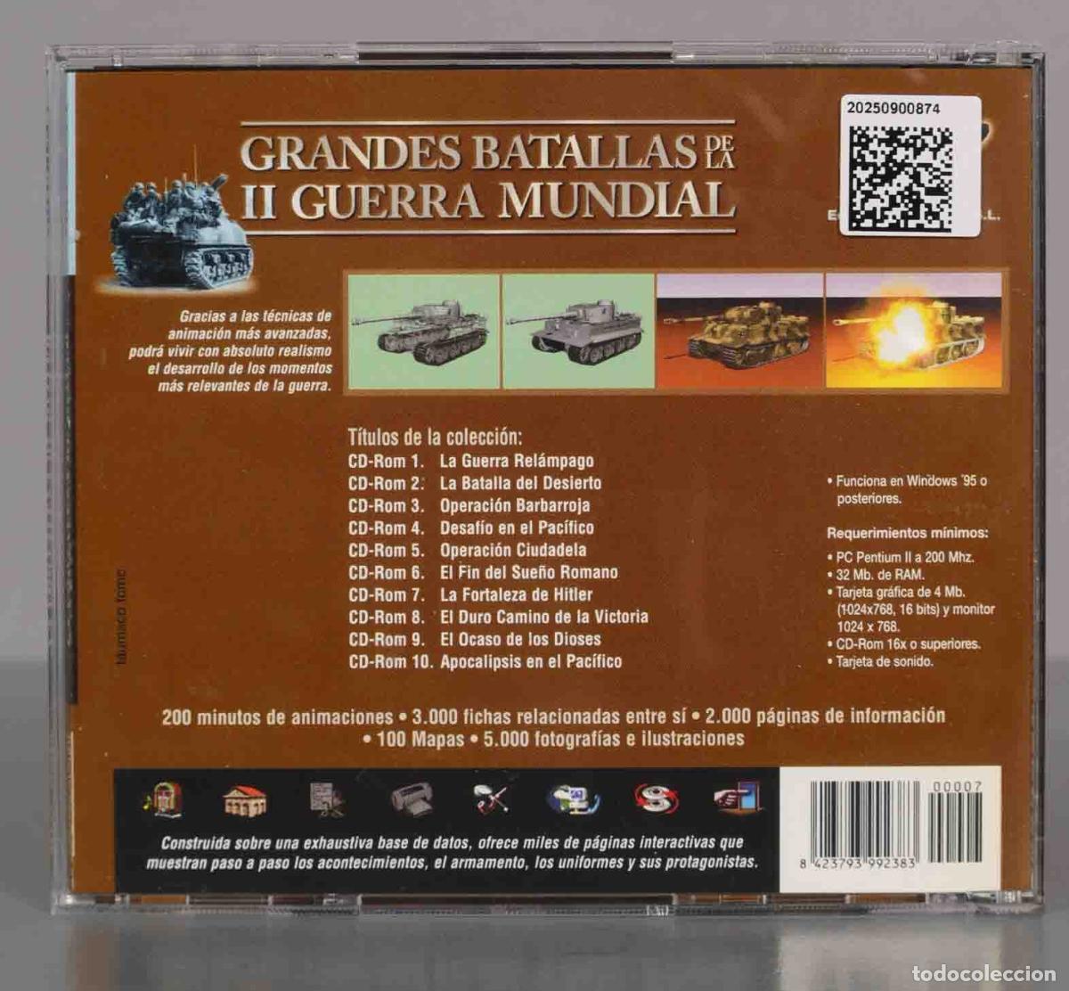 Videojuegos y consolas: PC CD-ROM. LA FORTALEZA DE HITLER. VOLUMEN 7. - Foto 2