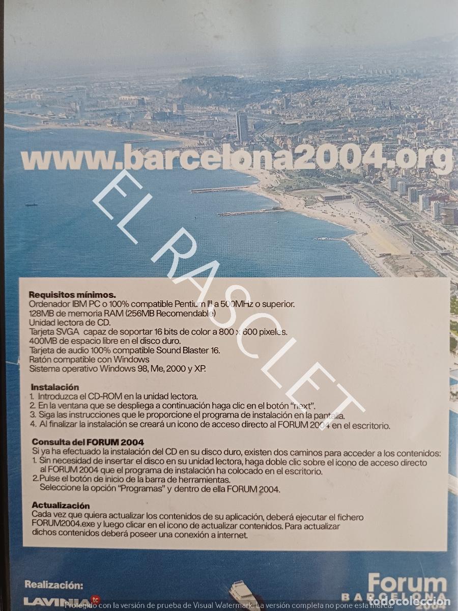 Videojuegos y consolas: PC - CD - ROM - FORUM BARCELONA - A&Ntilde;O 2004 - - Foto 3