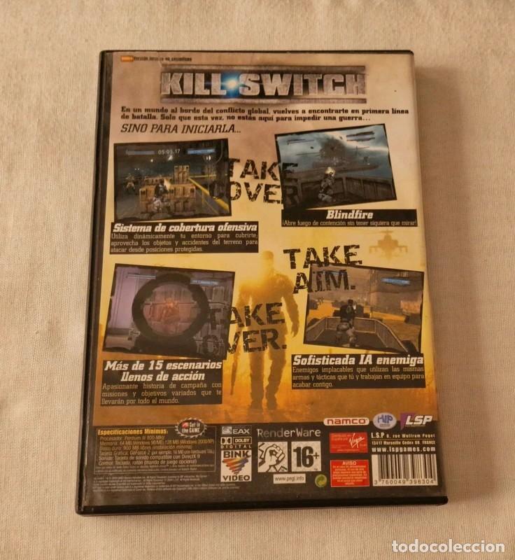 Videojuegos y consolas: Kill Switch PC CD-Rom - Foto 2