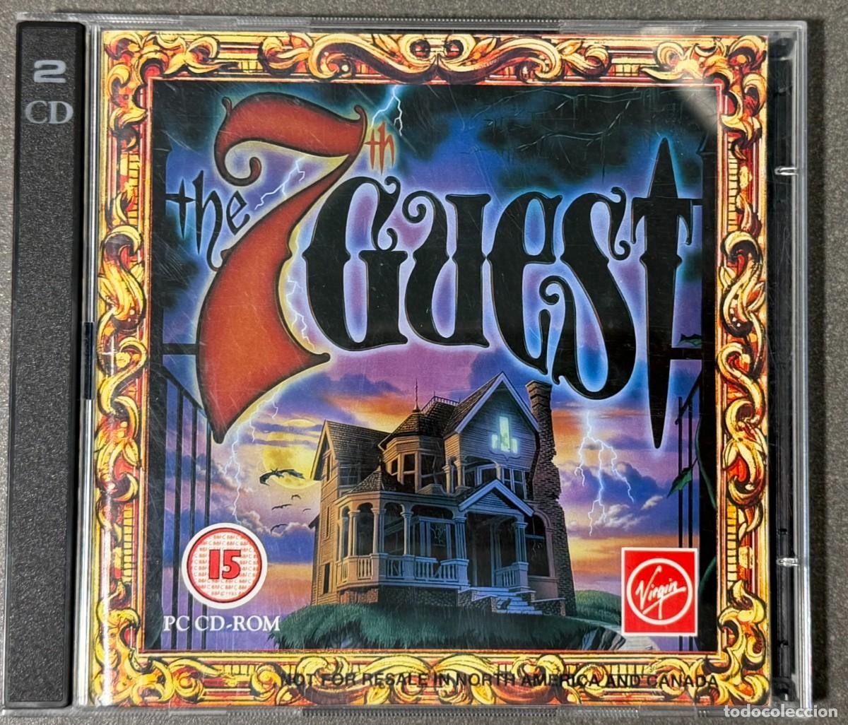Videojuegos y consolas: THE 7 GUEST - JUEGO PC CD-ROM - VIRGIN 1994 - DOS CDS - Foto 1
