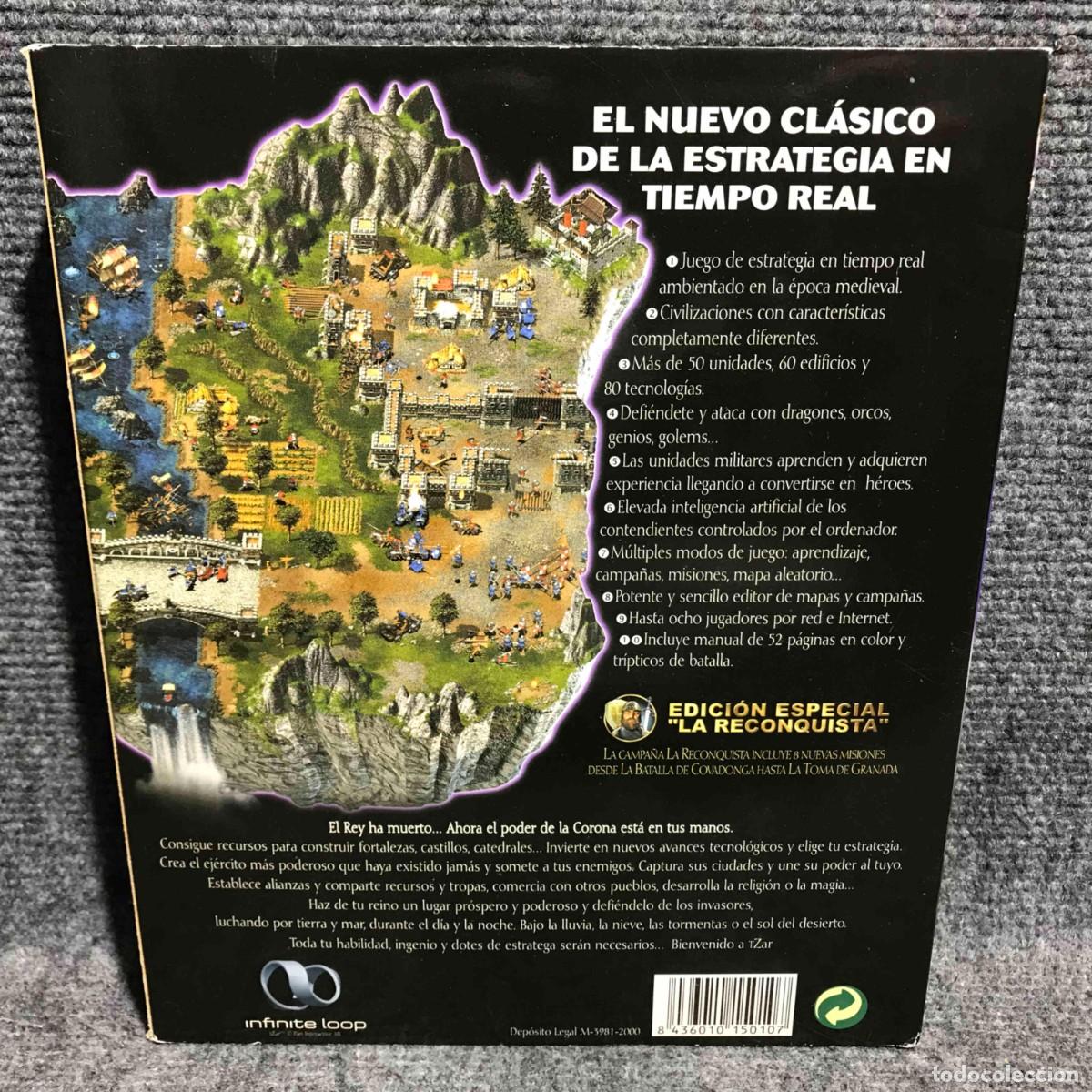 Videojuegos y consolas: TZAR EL PODER DE LA CORONA EDICION ESPECIAL LA RECONQUISTA PC - Foto 2
