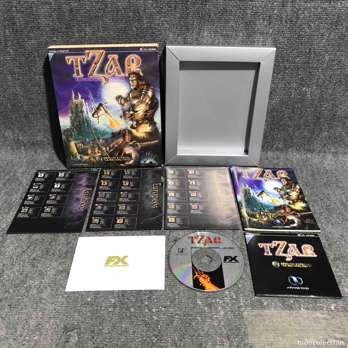 Videojuegos y consolas: TZAR EL PODER DE LA CORONA EDICION ESPECIAL LA RECONQUISTA PC - Foto 1