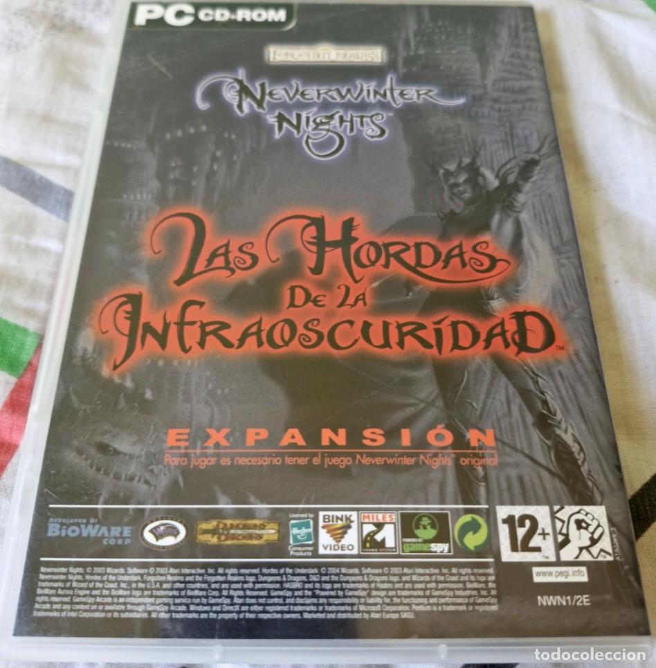 Videojuegos y consolas: NEVERWINTER NIGHTS - PC CD-ROM - PACK EXPANSI&Oacute;N - BUEN ESTADO - Foto 2