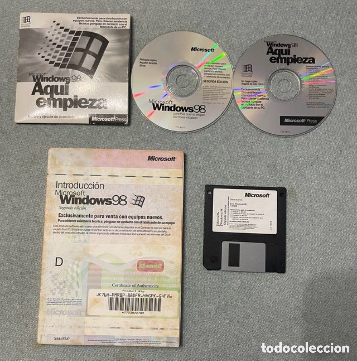 Videojuegos y consolas: Windows 98 Coleccionista - Foto 1