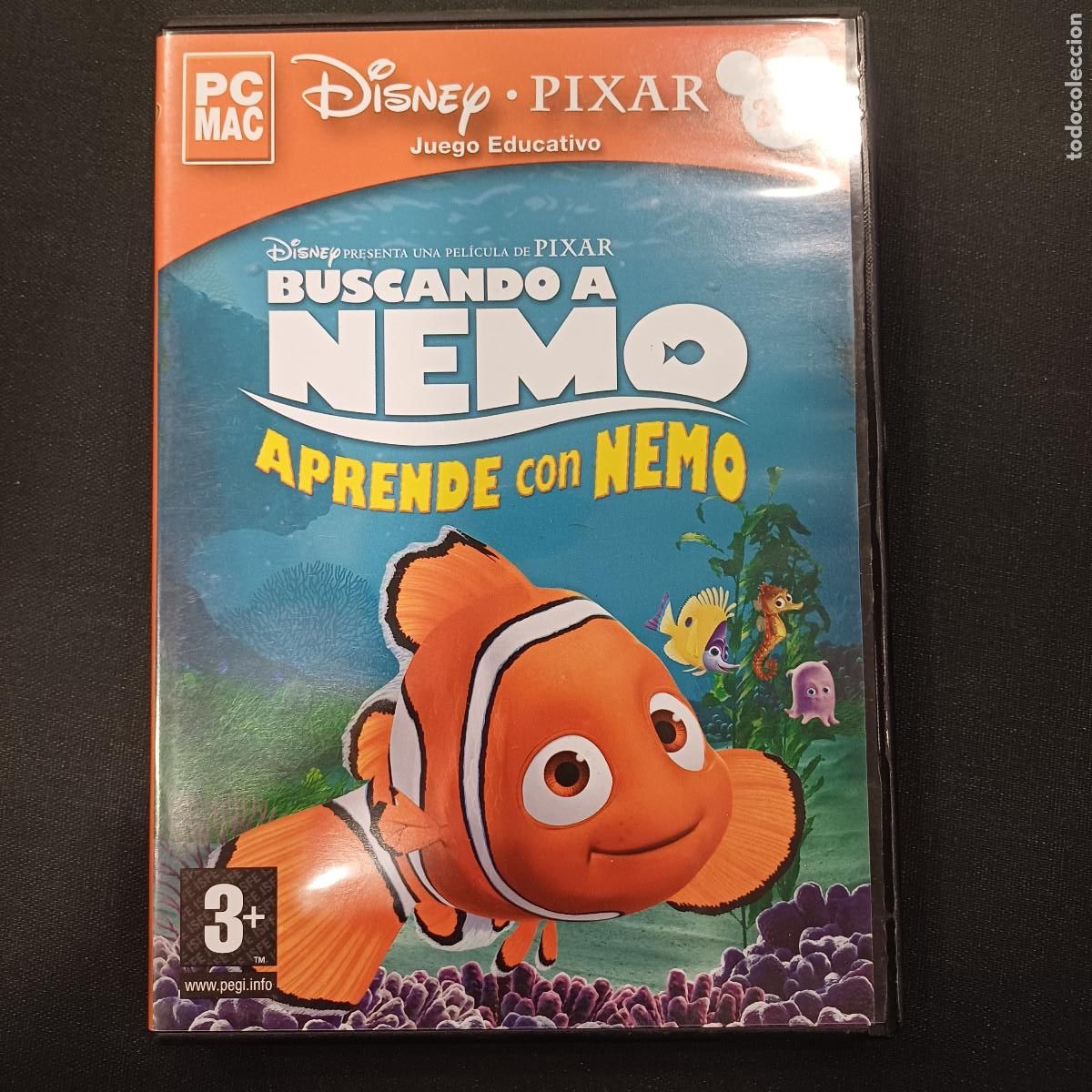 Videojuegos y consolas: BUSCANDO A NEMO/APRENDE CON NEMO/PC. - Foto 1