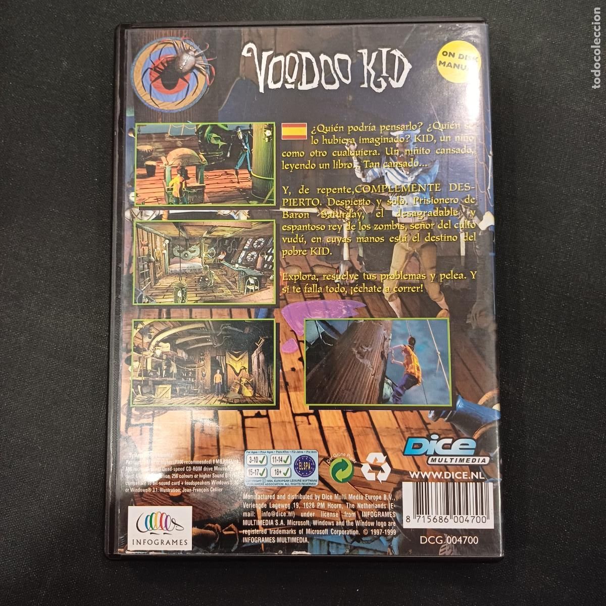 Videojuegos y consolas: VOODOO KID/SCARY TALES/PC. - Foto 3