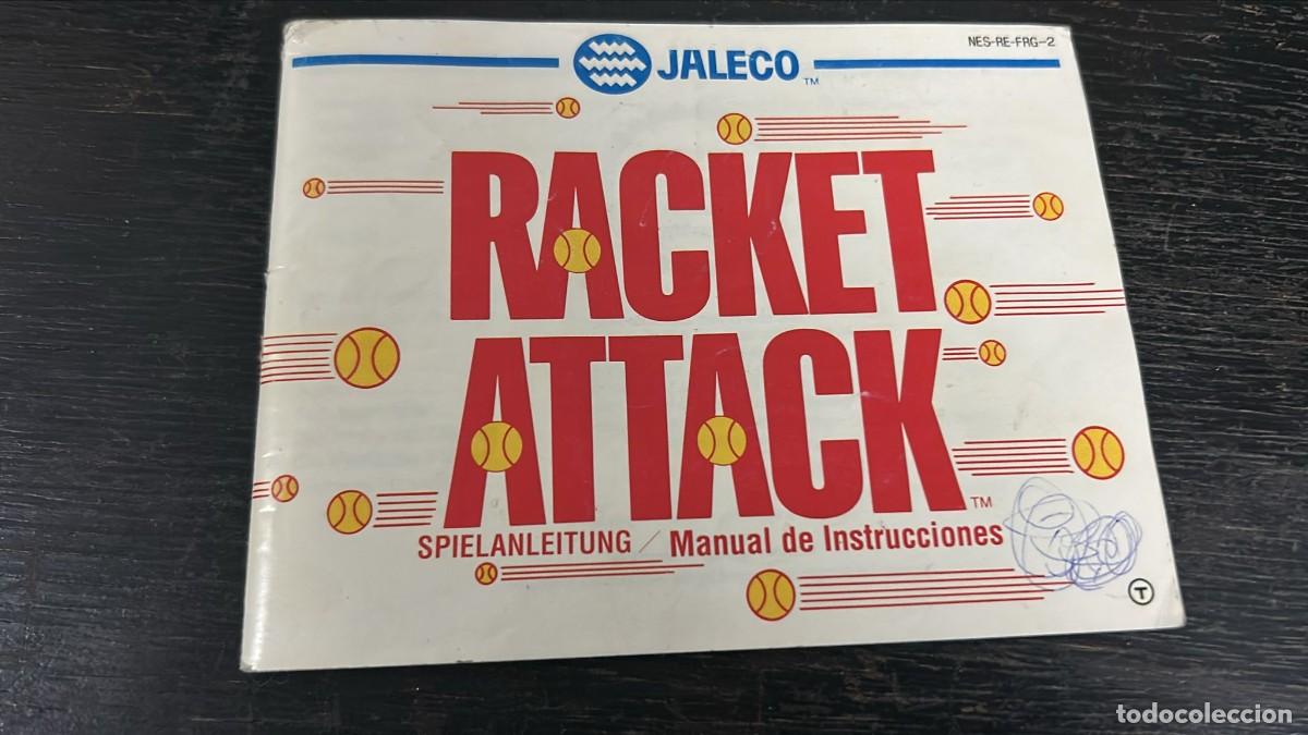 Videojuegos y consolas: INSTRUCCIONES DEL JUEGO RACKET ATTACK JALECO - Foto 1