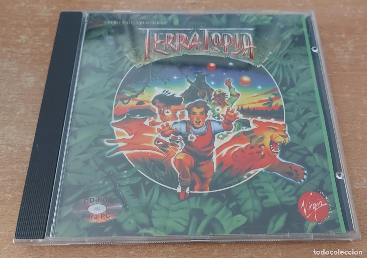 Videojuegos y consolas: PC CD ROM TERRATOPIA VIRGIN A&Ntilde;O 1996 - Foto 1