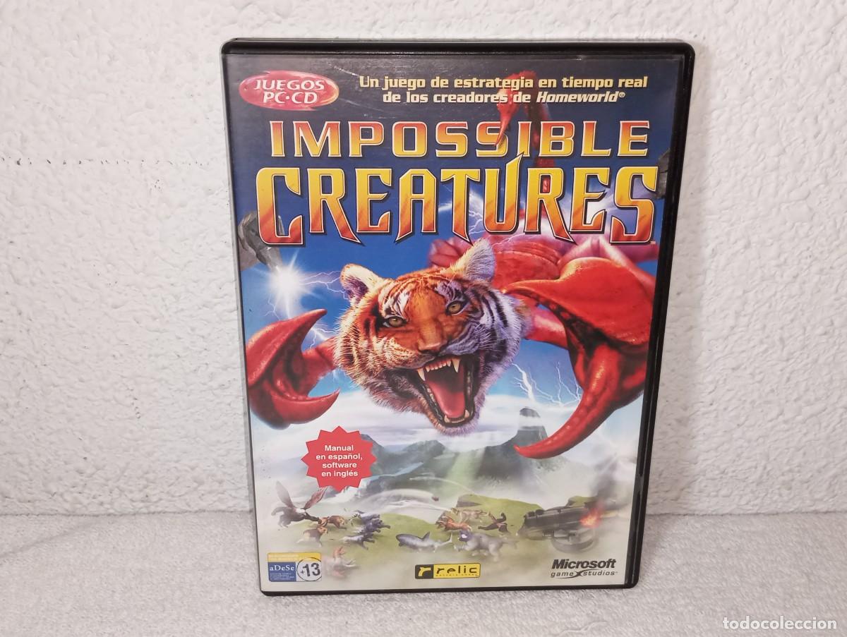 Videojuegos y consolas: ANTIGUO JUEGO PC CD ROM IMPOSSIBLE CREATURES MICROSOFT GAME A&Ntilde;O 2002 - Foto 1