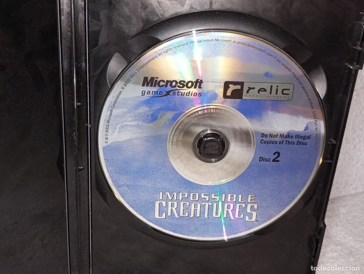 Videojuegos y consolas: ANTIGUO JUEGO PC CD ROM IMPOSSIBLE CREATURES MICROSOFT GAME A&Ntilde;O 2002 - Foto 5