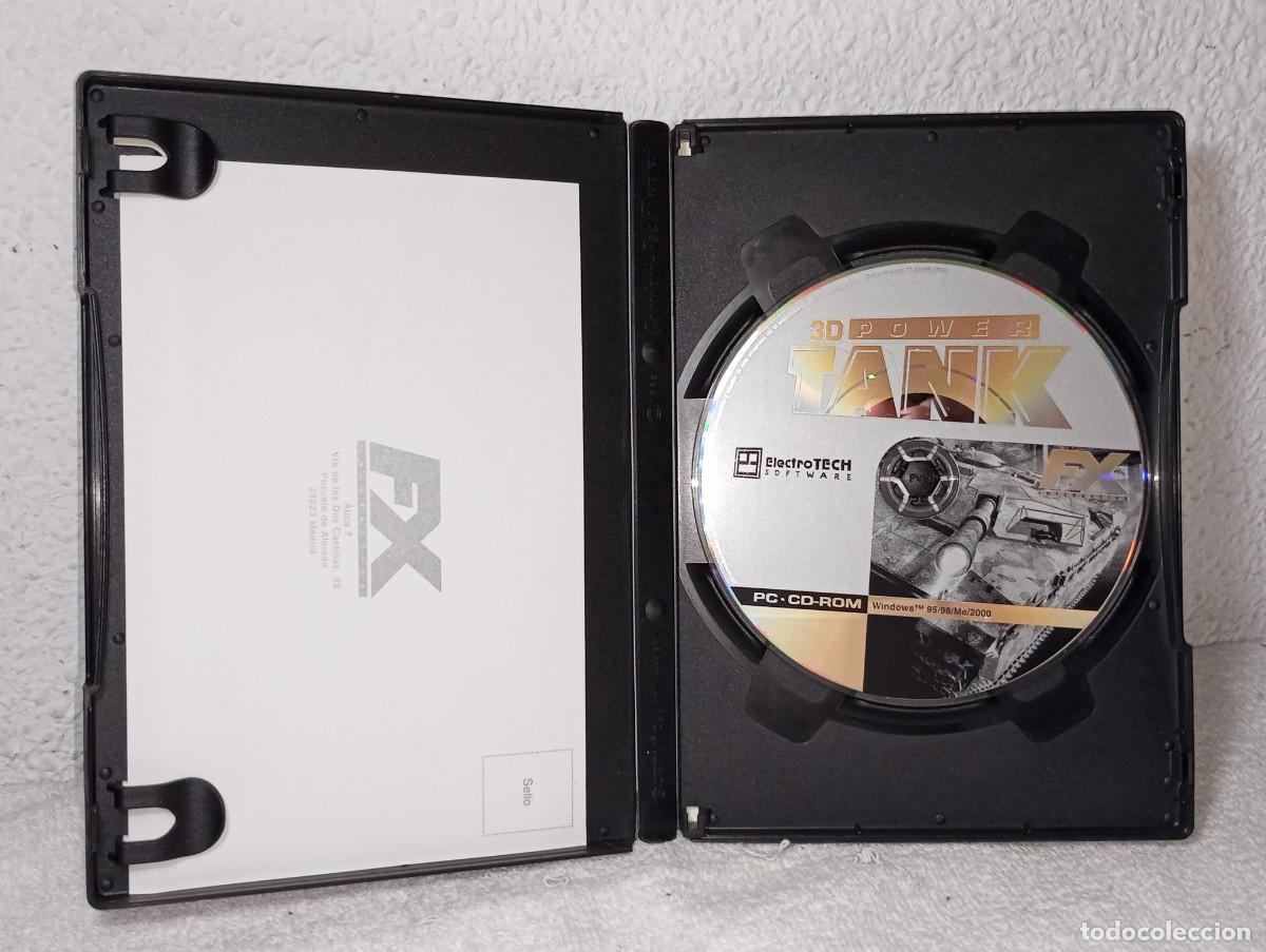 Videojuegos y consolas: ANTIGUO JUEGO PC CD ROM 3D POWER TANK FX INTERACTIVE A&Ntilde;O 2001 - Foto 4