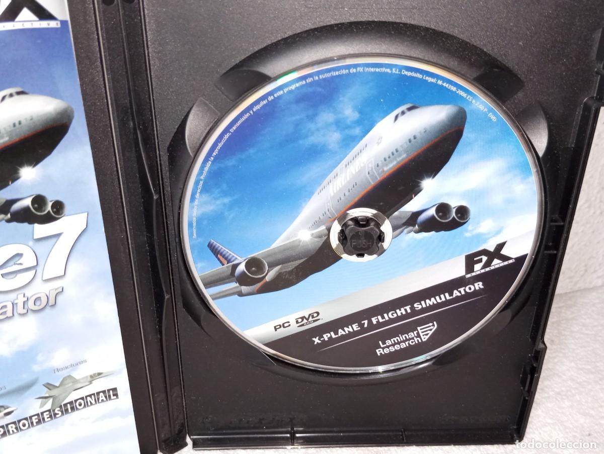 Videojuegos y consolas: ANTIGUO JUEGO PC DVD ROM X - PLANE 7 FLIGHT SIMULATOR FX INTERACTIVE A&Ntilde;O 2003 - Foto 5