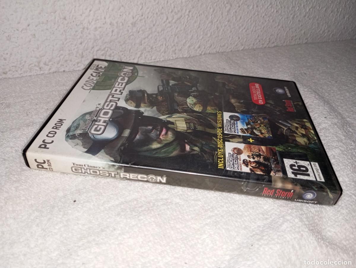 Videojuegos y consolas: ANTIGUO JUEGO PC CD ROM TOM CLANCY&acute;S GHOST RECON CODE GAME RED STORM A&Ntilde;O 2002 - Foto 3