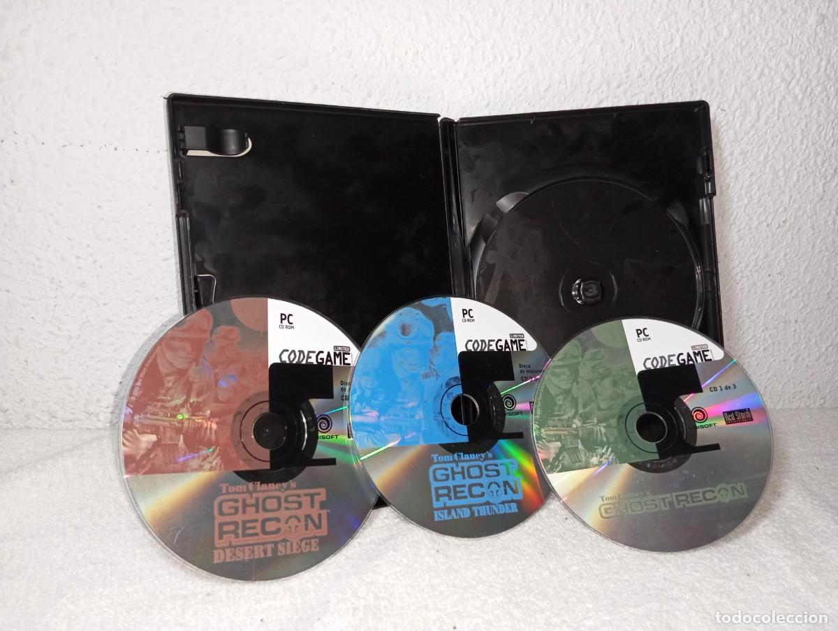 Videojuegos y consolas: ANTIGUO JUEGO PC CD ROM TOM CLANCY&acute;S GHOST RECON CODE GAME RED STORM A&Ntilde;O 2002 - Foto 5