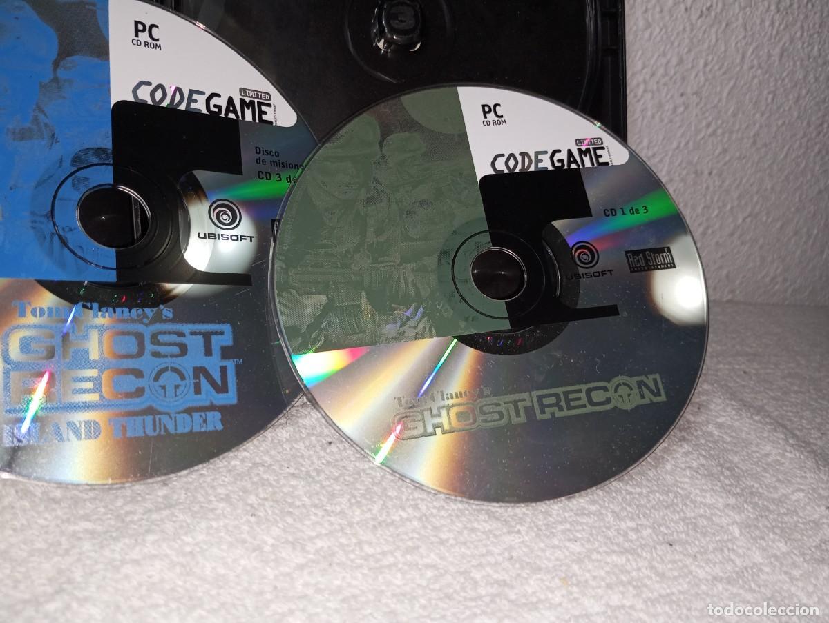Videojuegos y consolas: ANTIGUO JUEGO PC CD ROM TOM CLANCY&acute;S GHOST RECON CODE GAME RED STORM A&Ntilde;O 2002 - Foto 6