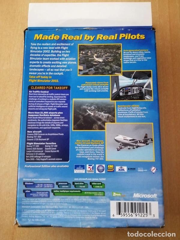 Videojuegos y consolas: MICROSOFT FLIGHT SIMULATOR 2002 - Foto 3