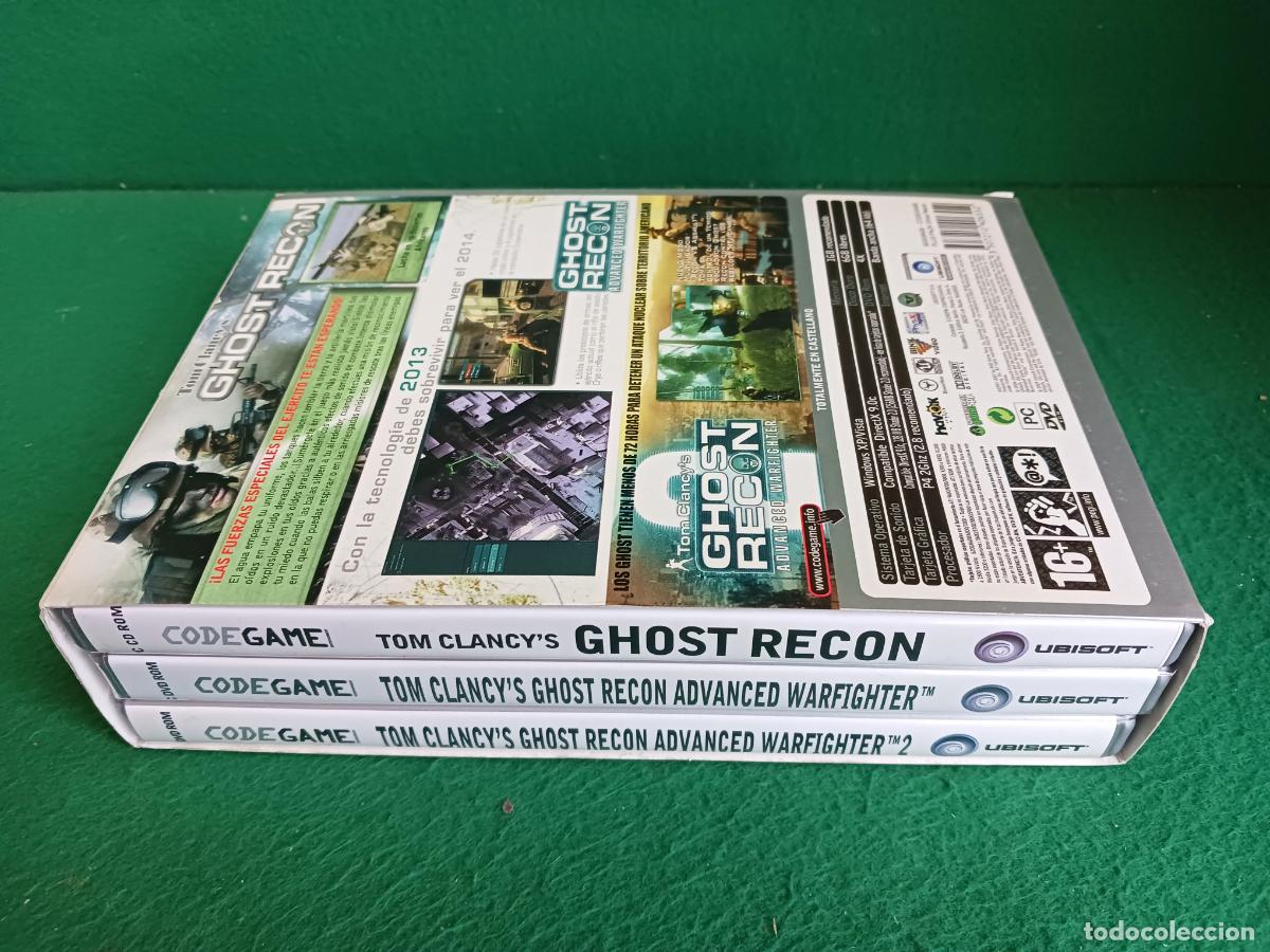 Videojuegos y consolas: JUEGO PC DVD - CODEGAME - TOM CLANCY&acute;S GHOST RECON - PLUS PACK (3 JUEGOS) - PERFECTOS - Foto 2