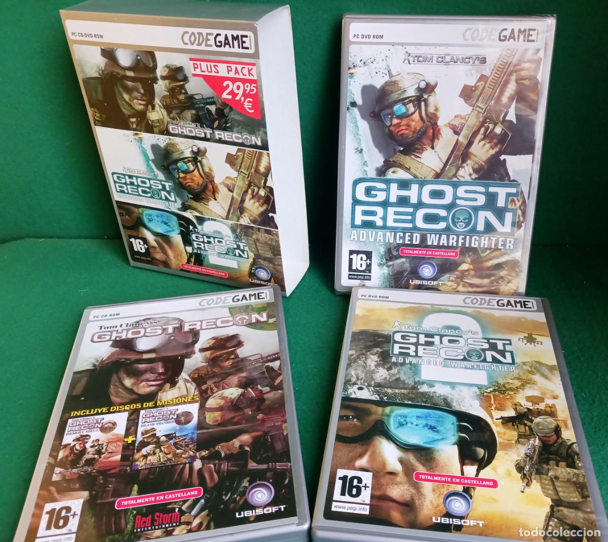 Videojuegos y consolas: JUEGO PC DVD - CODEGAME - TOM CLANCY&acute;S GHOST RECON - PLUS PACK (3 JUEGOS) - PERFECTOS - Foto 4