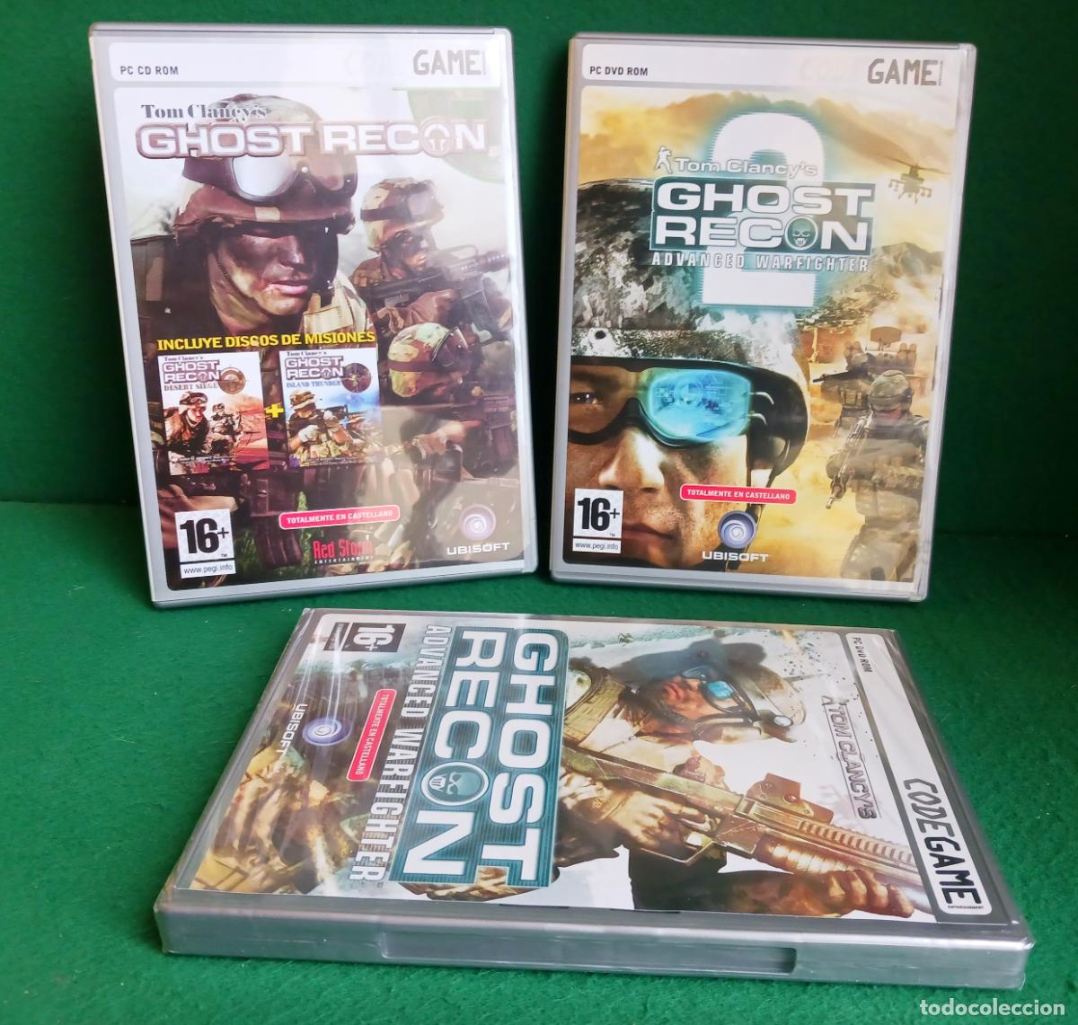 Videojuegos y consolas: JUEGO PC DVD - CODEGAME - TOM CLANCY&acute;S GHOST RECON - PLUS PACK (3 JUEGOS) - PERFECTOS - Foto 5