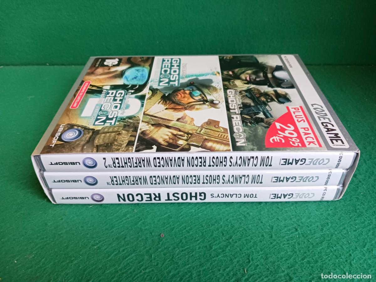 Videojuegos y consolas: JUEGO PC DVD - CODEGAME - TOM CLANCY&acute;S GHOST RECON - PLUS PACK (3 JUEGOS) - PERFECTOS - Foto 1